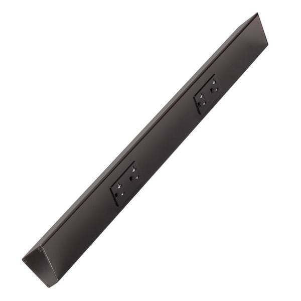 24" 20 amp 120 volt Black 2 Duplex Receptacle Under Cabinet Power Strip